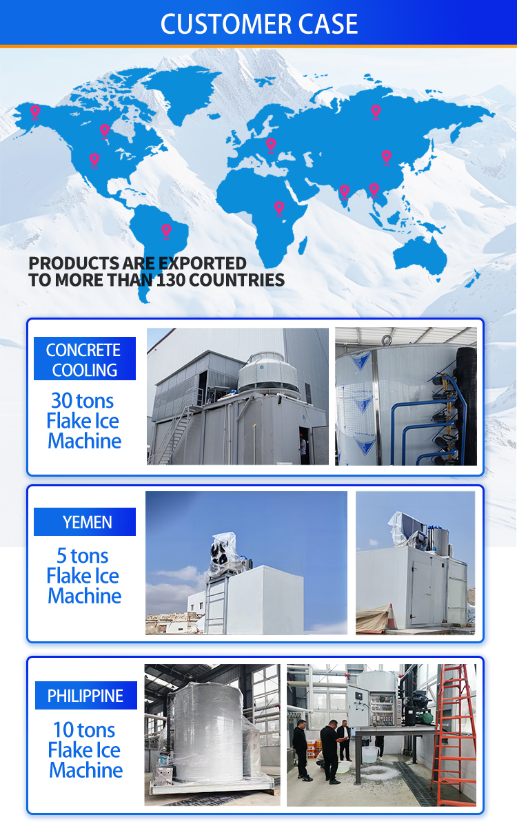 ice flake machine project caja de la máquina de hielo de escamas