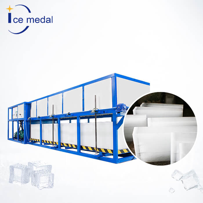 Icemedal IMZL15 Máquina de hielo en bloques con enfriamiento directo de 15 toneladas para planta de bloques de hielo