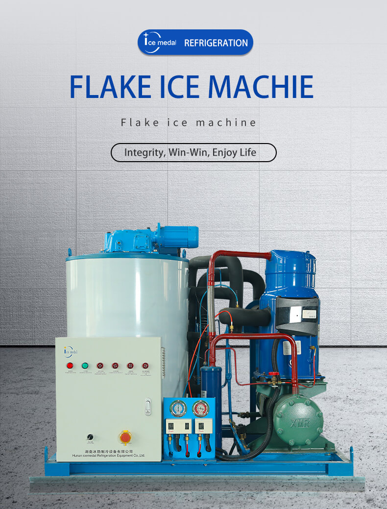 Máquina de hielo en escamas Icemedal