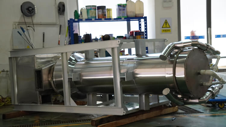 evaporador de la máquina de hielo del tubo