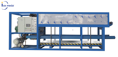 máquina de hielo en bloques de enfriamiento directo