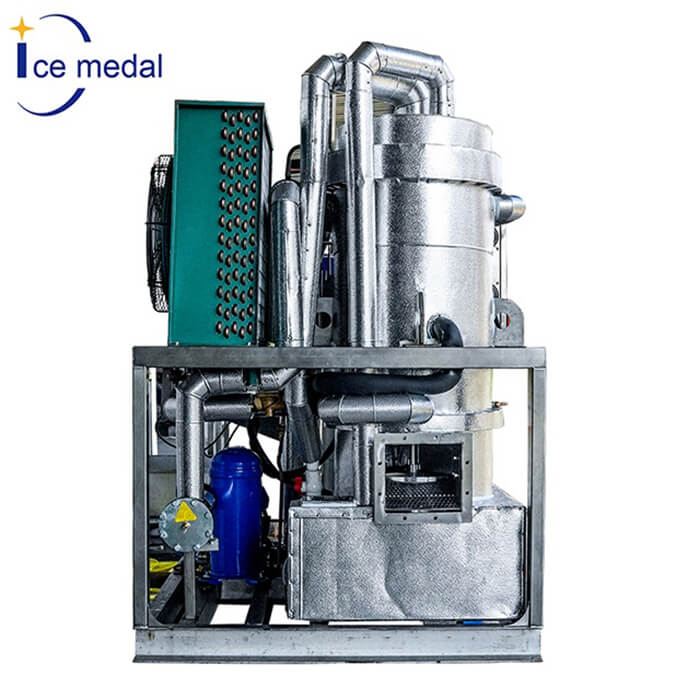 Máquina de hielo en tubo con controlador PLC Icemedal IMT1 de 1 tonelada por día, popular en Filipinas