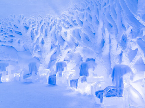 bloque de hielo para escultura artística de hielo