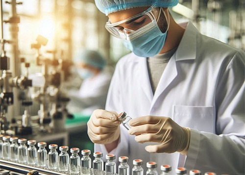 hielo en tubos para almacenamiento farmacéutico