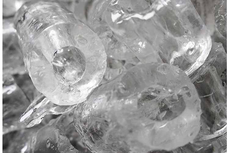 tubo de hielo