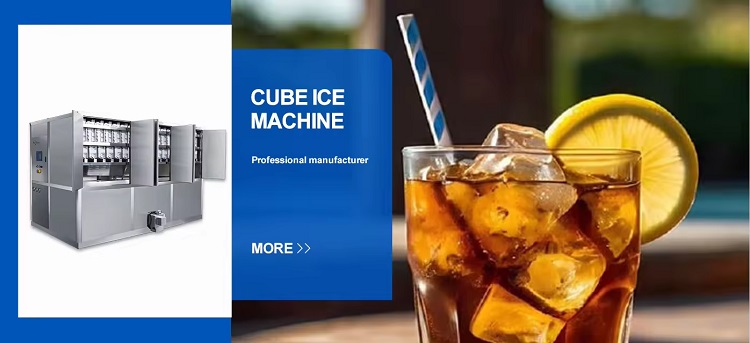 máquina de producción de cubos de hielo