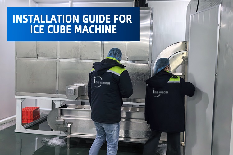 Guía de instalación para la máquina de cubos de hielo