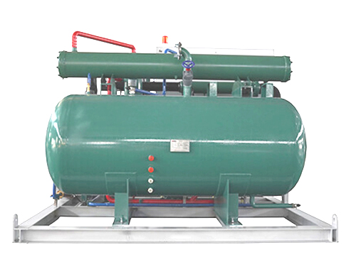 Depósito de refrigerante para máquina de hielo en tubo 