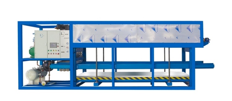 máquina de hielo en bloques de enfriamiento directo