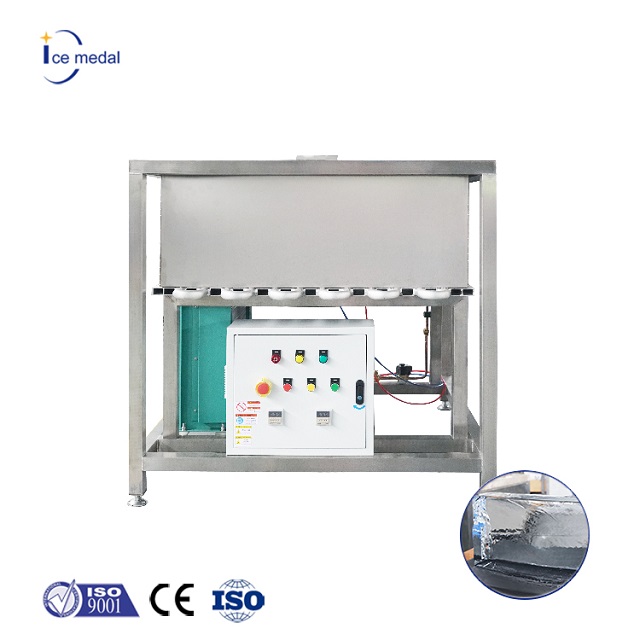 Máquina para fabricar bloques de hielo Icemedal Pure Soluciones a medida para bares, catering y esculturas de hielo