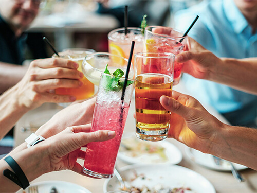 cubitos de hielo para bebidas frías