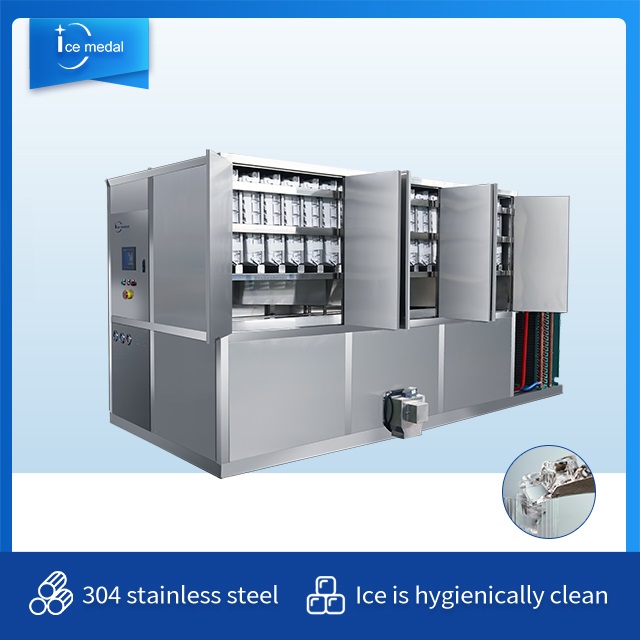 Icemedal IMC5 Máquina para hacer hielo en cubitos de 5 toneladas Máquina para hacer hielo para comer