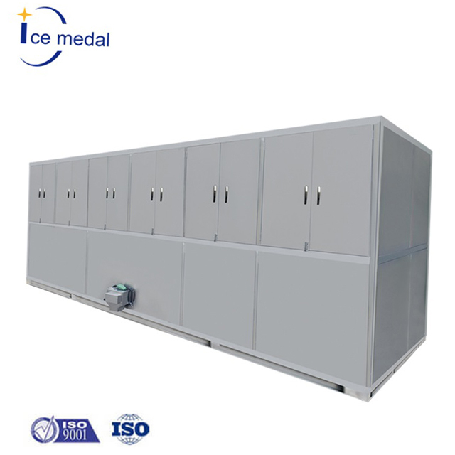 Icemedal IMC15 Máquina para fabricar cubitos de hielo industriales de gran capacidad, 15 toneladas por día 