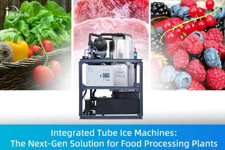 Máquinas de hielo de tubo integrado: la solución de próxima generación para las plantas de procesamiento de alimentos