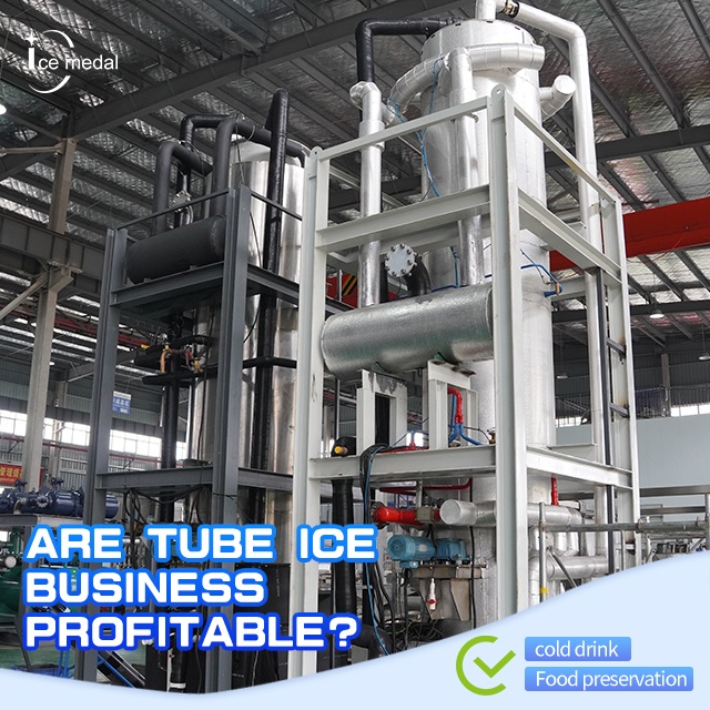 ¿Son rentables las máquinas de hielo en tubos?