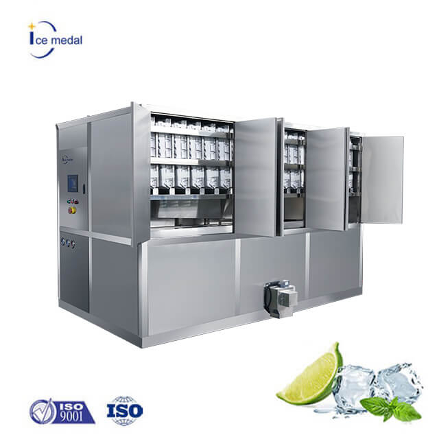 Icemedal IMC5 Máquina para hacer hielo en cubos de 5 toneladas Máquina para hacer hielo para comer