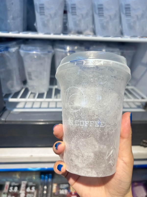 taza de hielo