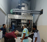 Máquina de hielo tubular de 5 toneladas en Indonesia