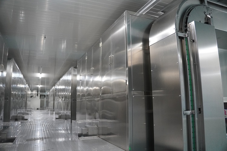 fábrica de hielo automática