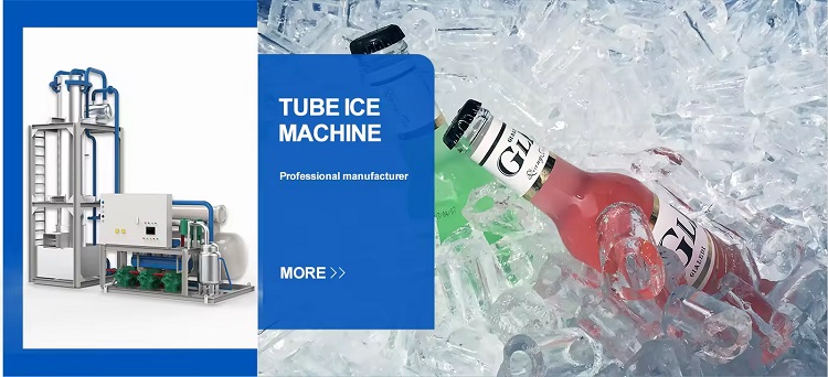 máquina de tubo de hielo