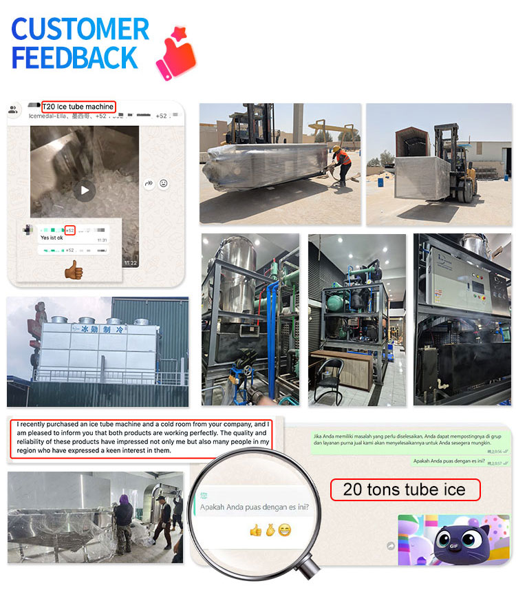 Tube Ice Machine Comentarios de los clientes