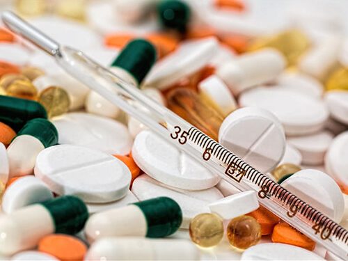 Aplicación de hielo en escamas para la industria farmacéutica.