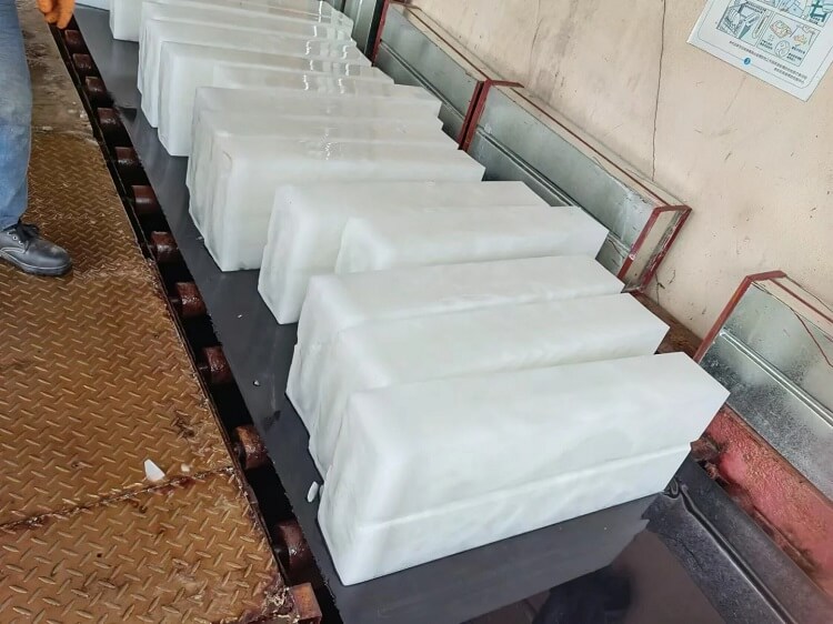 negocio de plantas de hielo