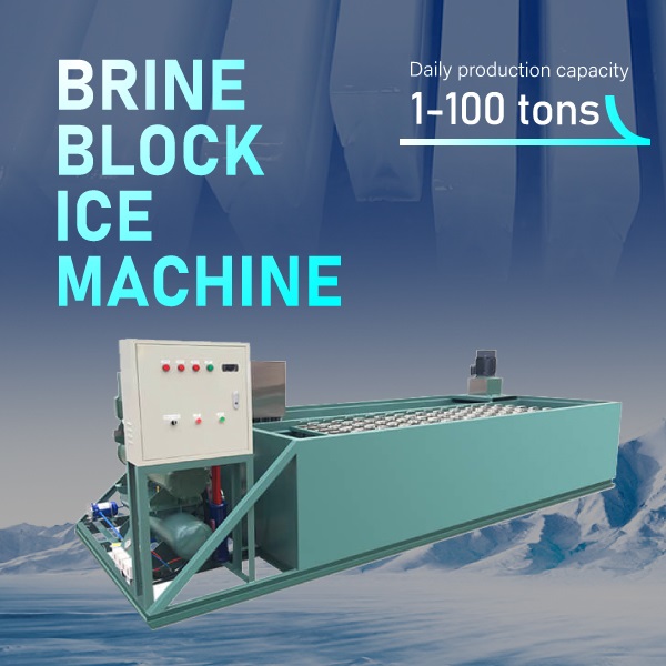 ¿Cómo ayuda una máquina de hacer bloques de hielo a enfriar la temperatura?