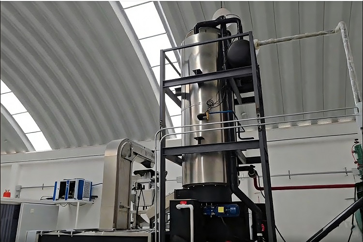 planta de hielo de tubo