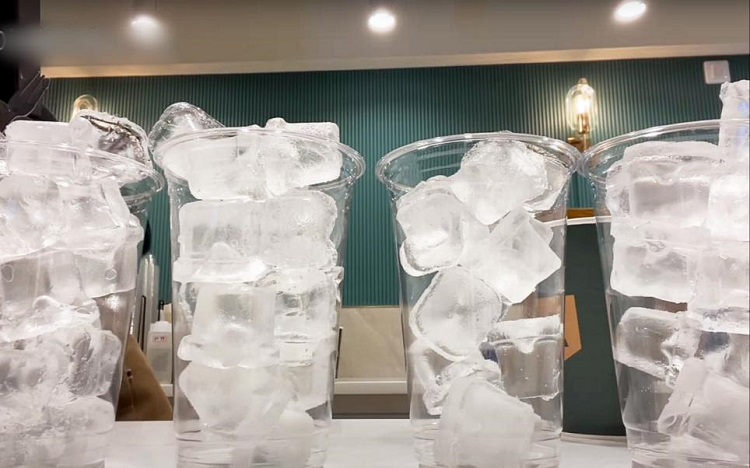 taza de hielo