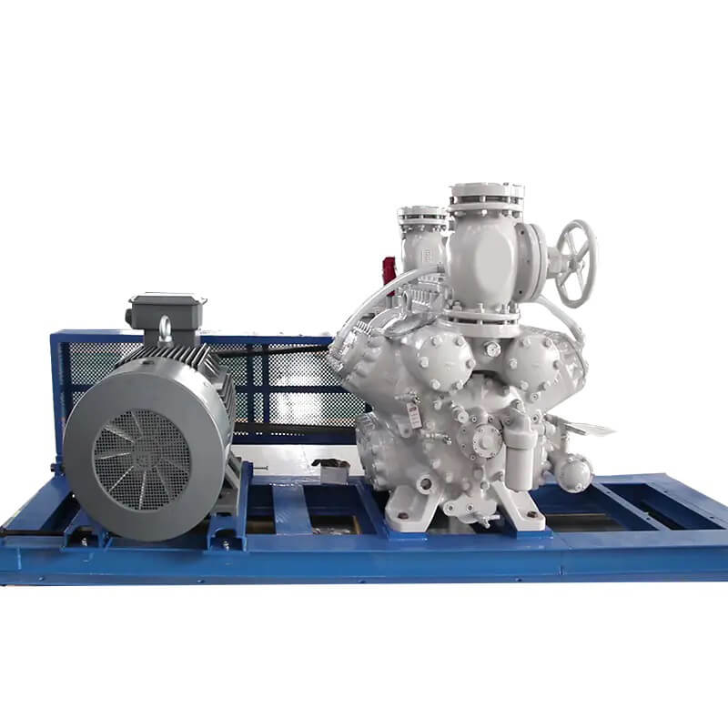 Compresor de máquina de hielo en tubos