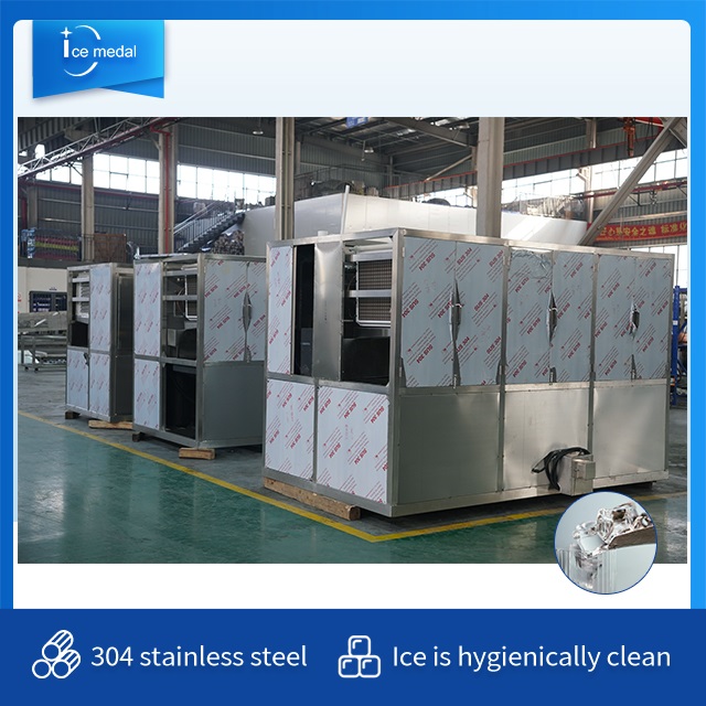 Icemedal IMC5 Máquina para hacer hielo en cubitos de 5 toneladas Máquina para hacer hielo para comer