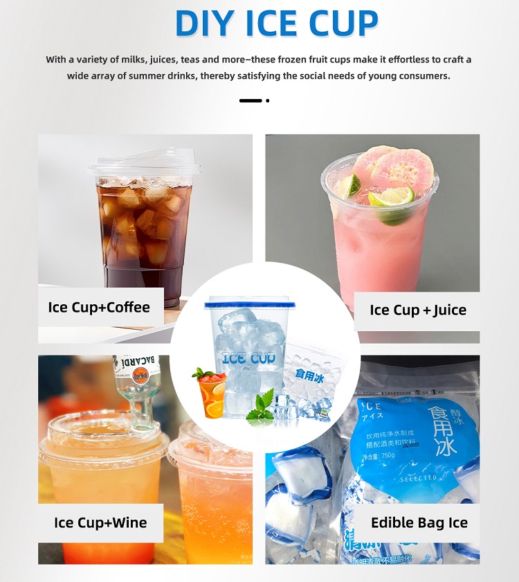 escenarios de aplicaci&oacute;n de cubitos de hielo