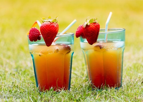 hielo en tubo para bebidas frías