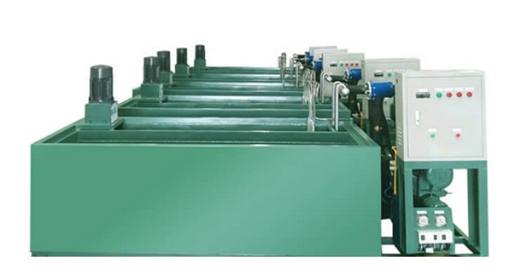 máquina de hacer bloques de hielo