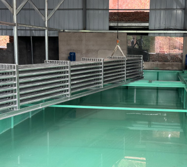 Planta de máquina de hielo en bloques de 30 toneladas por día para cliente de América del Sur