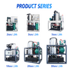 15T Tube Integrated Ice Machine Indonesia Precio para la industria de procesamiento de alimentos / bebidas frías