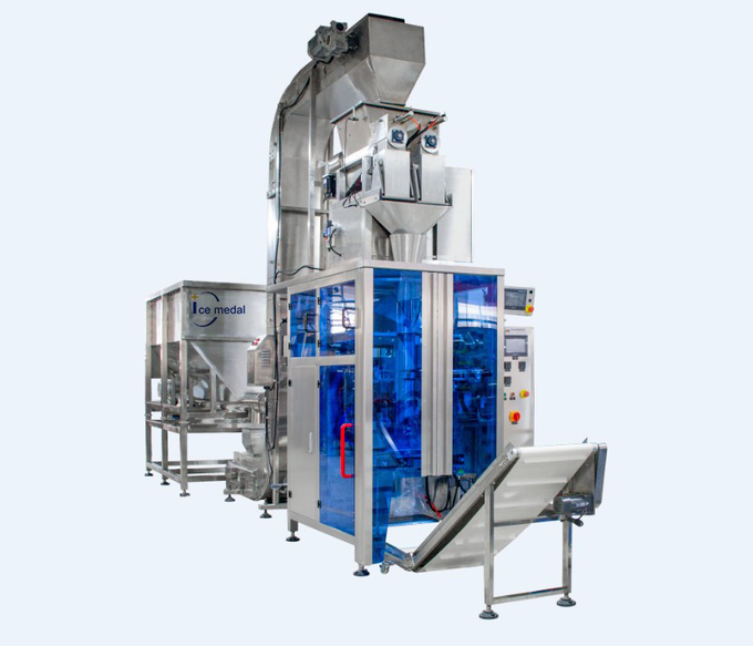 máquina envasadora de hielo