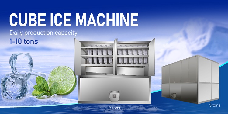 máquina para hacer cubitos de hielo