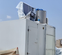 Máquina de hielo en escamas IMF3 de 3 toneladas por día en Yemen