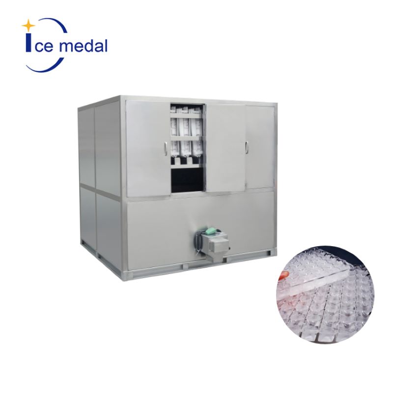 Icemedal IMC1 1 Ton por día Big Ice Cube Machine Commercial Ice Maker