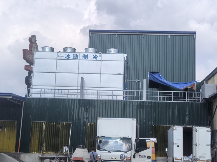 Planta de hielo de tubo de 100tons en Filipinas