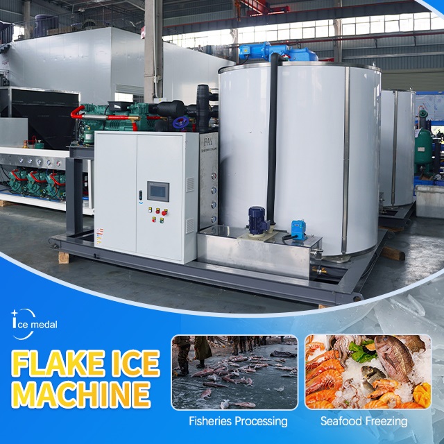 IMF5 IMF5 icemedal Máquina de hielo Flake Flake para supermercado para supermercados