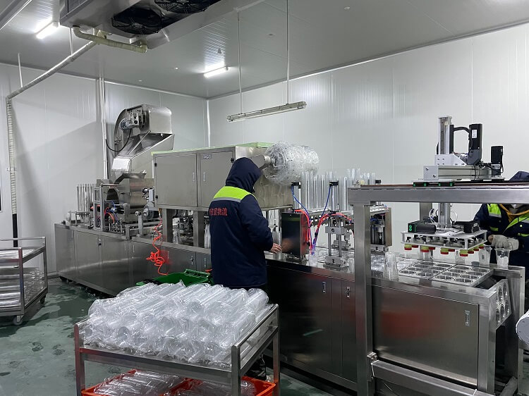 línea de producción de hielo en taza 4
