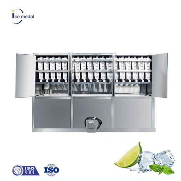 planta de fabricación de cubos de hielo