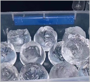 hielo de octágono