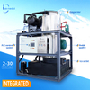 Automático de 20 toneladas por día a la máquina de fabricantes de tubo de hielo integrado industrial para plantas de hielo