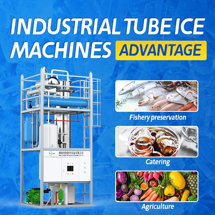 Desde la pesquería hasta la industria agrícola y agrícola: las muchas ventajas de las máquinas de hielo de tubo industrial