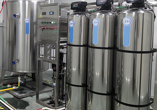 Máquina de hielo en cubitos, filtro de agua RO