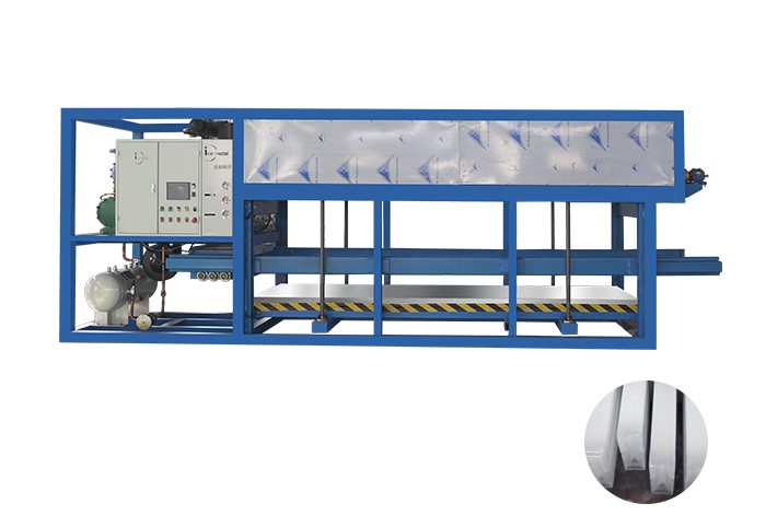máquina de hielo en bloques de enfriamiento directo